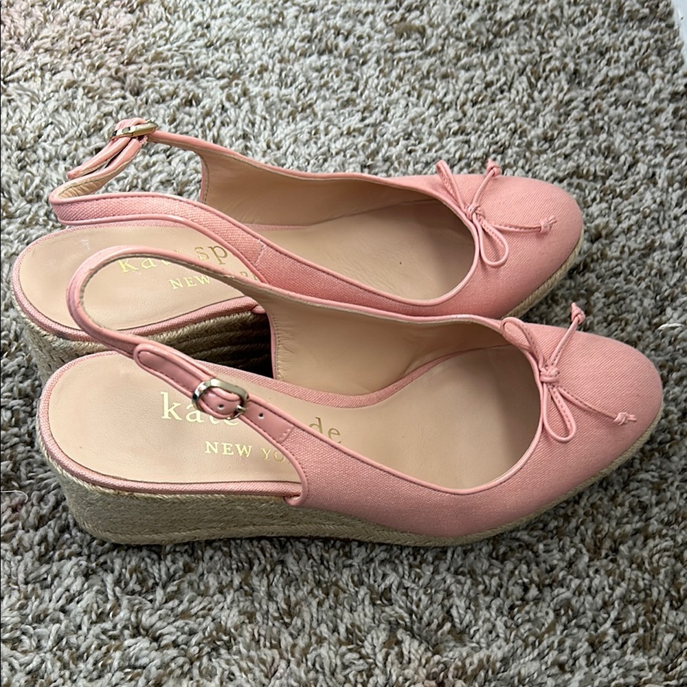 Women's Pink Wedge Sandals